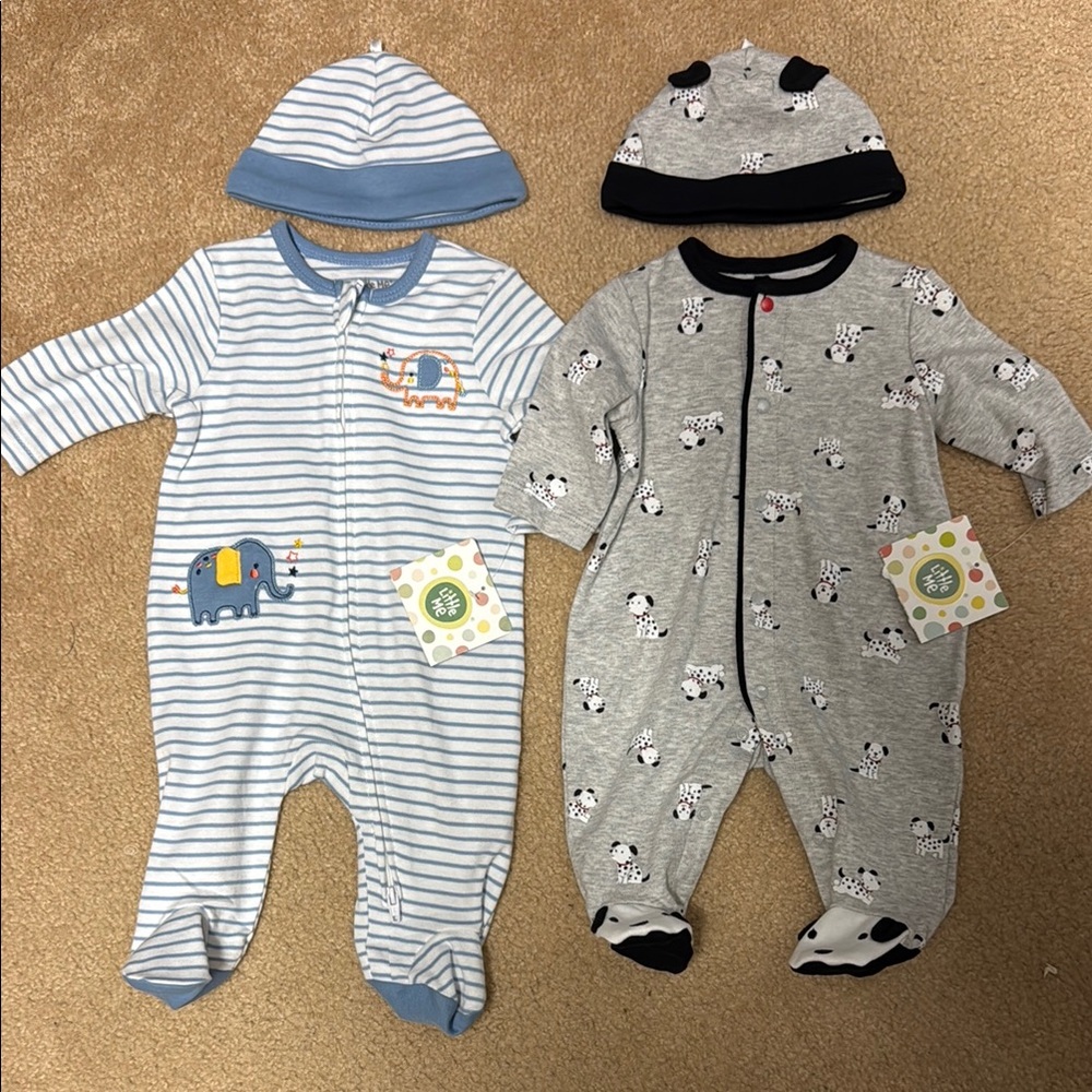 Newborn Boy Onesie Pajamas